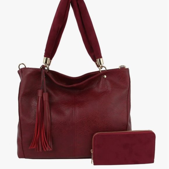 Cherry Pie Red Purse and Wallet - Picture 1 of 3